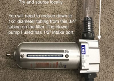 Filter for pump intake