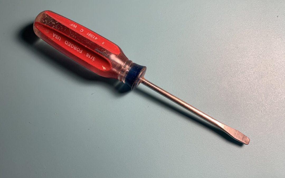Screwdriver, Flat/Slotted