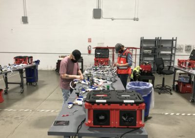 Final assembly and test of Rev 2, Mike and Ryan